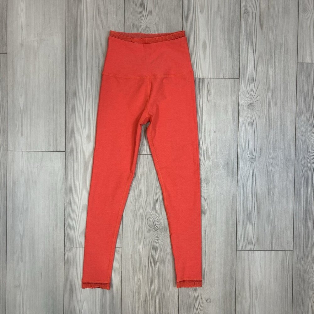 Beyond Yoga Spacedye Allure High-Waisted Midi Leggings Rashh Size XS Neon